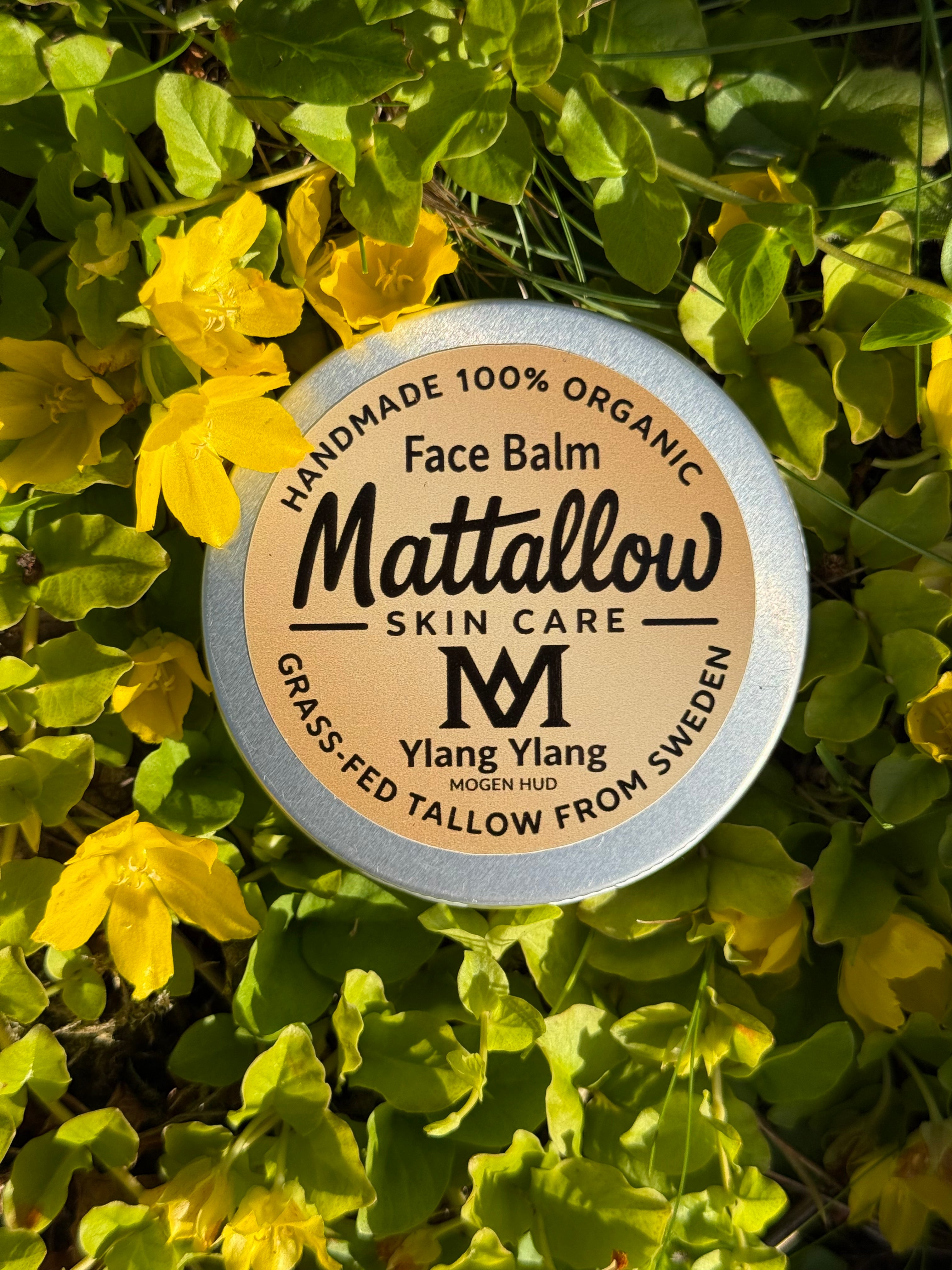 Ekologisk Tallow Ansiktsbalsam Mogen Hud - Ylang Ylang 60ml