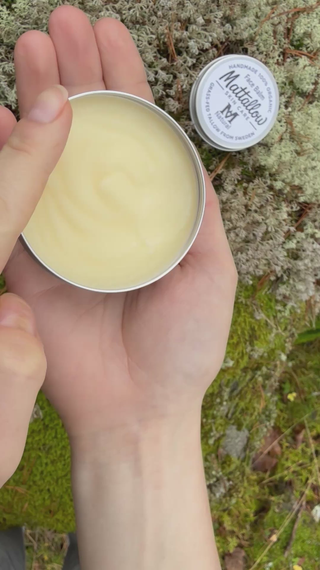 Ekologisk Face Tallow Balm - Lavender & Geranium 60ml